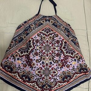 Target Purple Floral Top Sz large